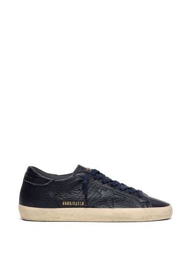 Super-Star Leather Sneakers - Golden Goose - Modalova