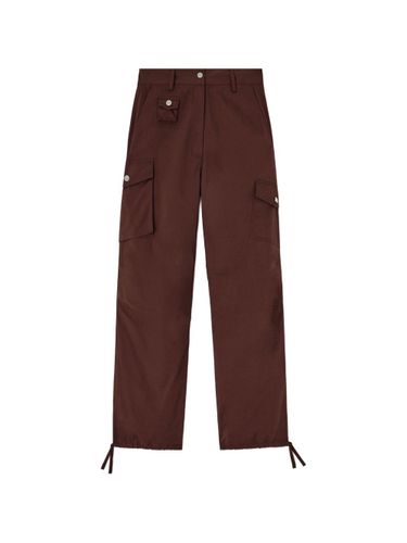 GANNI Organic Cotton Cargo Trousers - GANNI - Modalova