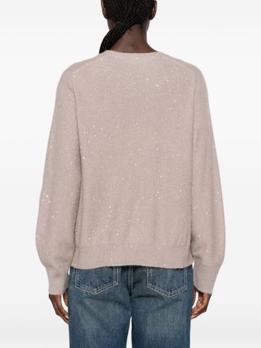 Wool And Silk Blend Sweater - Fabiana Filippi - Modalova