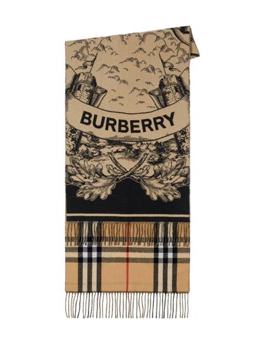 Burberry Ekd Cashmere Scarf - Burberry - Modalova