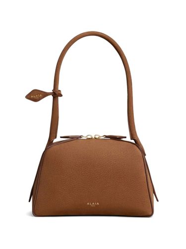 Le Bouledogue Small Leather Shoulder Bag - Alaïa - Modalova