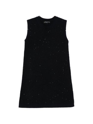 Wool Blend Short Dress - Fabiana Filippi - Modalova
