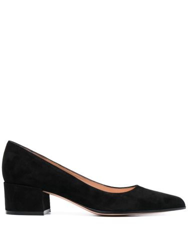 Piper Suede Leather Pumps - Gianvito Rossi - Modalova