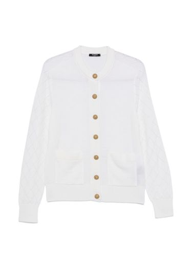 Balmain Wool Cardigan - Balmain - Modalova