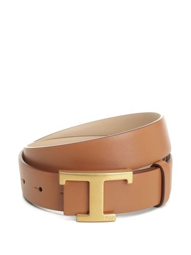 Tod's T Timeless Leather Belt - Tod's - Modalova