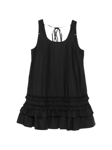 GANNI Organic Cotton Mini Dress - GANNI - Modalova