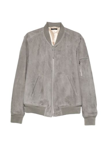 Suede Leather Bomber Jacket - Tom Ford - Modalova