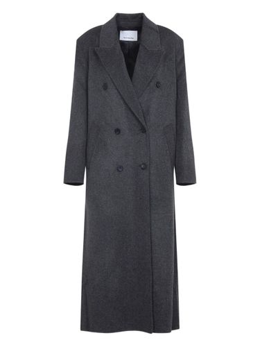 Gaia Wool Double-Breasted Coat - THE FRANKIE SHOP - Modalova