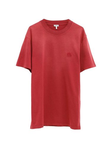 Loewe Anagram Cotton T-Shirt - Loewe - Modalova
