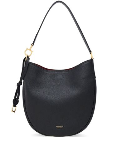 Ferragamo Leather Medium Hobo Bag - Ferragamo - Modalova