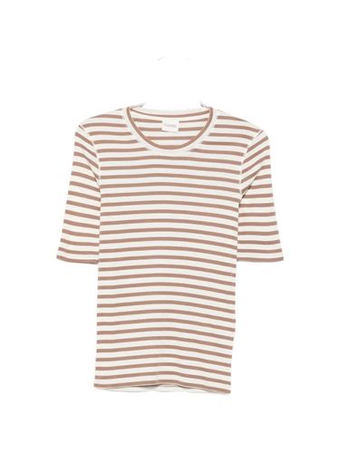 Closed Cotton Blend Striped T-Shirt - Closed - Modalova