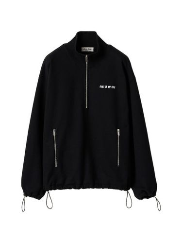 Miu Miu Fleece Sweatshirt - Miu Miu - Modalova