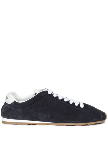Plume Suede Leather Sneakers - Miu Miu - Modalova
