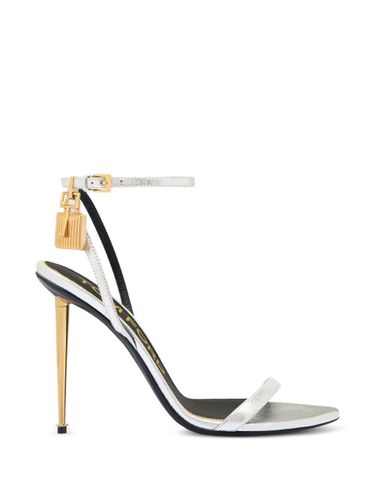 Padlock Leather Heel Sandals - Tom Ford - Modalova