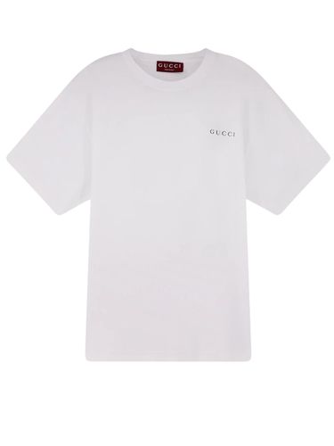 Gucci T-Shirt Con Logo - Gucci - Modalova