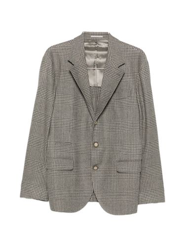 Wool Single-Breasted Jacket - Brunello Cucinelli - Modalova