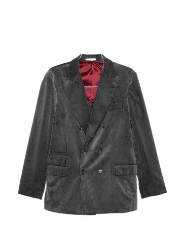 Cotton Double-Breasted Jacket - Brunello Cucinelli - Modalova