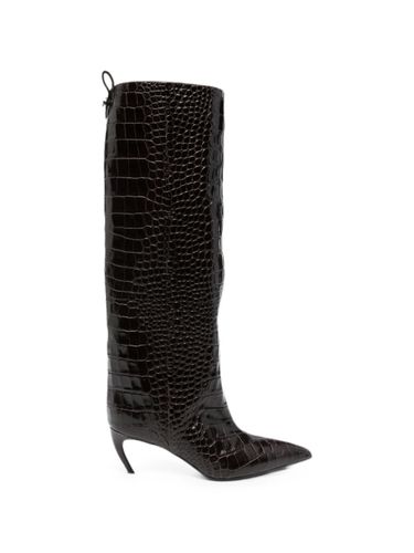 The Attico Lea Leather Boots - The Attico - Modalova