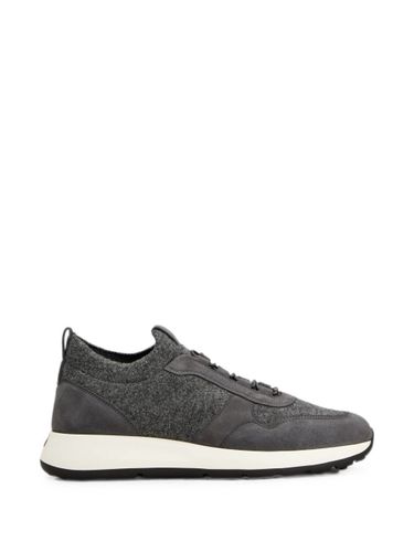 Tod's Leather And Knit Sneakers - Tod's - Modalova