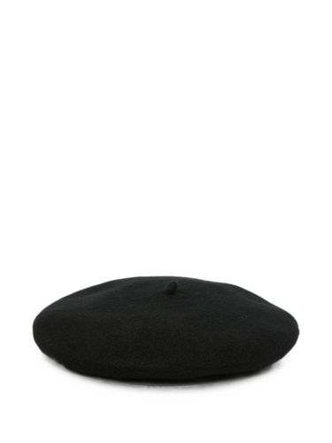 Emporio Armani Logo Wool Basque Hat - Emporio Armani - Modalova