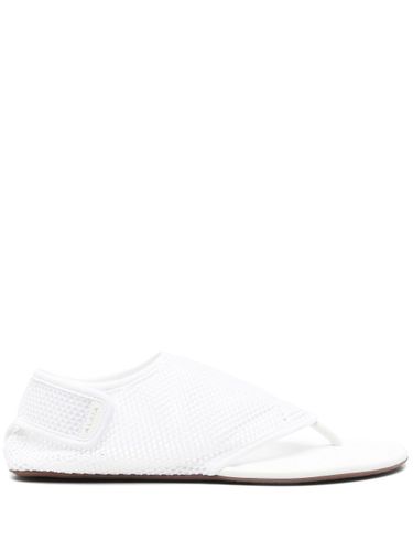 Alaïa Fishnet Thong Sandals - Alaïa - Modalova