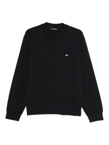 Cotton Crewneck Sweatshirt - Emporio Armani - Modalova