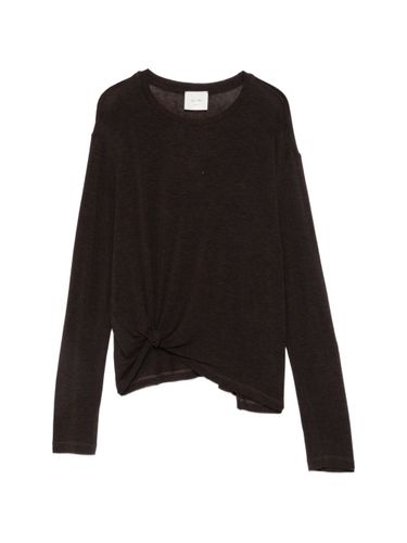 Alysi Knot Crewneck Sweater - Alysi - Modalova