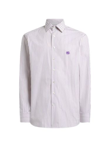 Etro Striped Cotton Shirt - Etro - Modalova