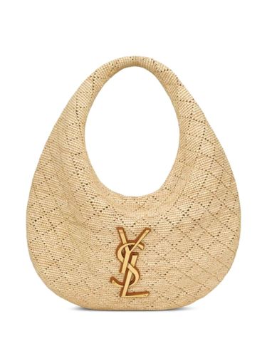 Saint Laurent Icare Rafia Hobo Bag - Saint Laurent - Modalova