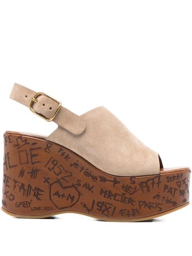 Chloé Maxime Wedge Sandals - Chloé - Modalova