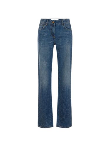 Denim Cotton Jeans - Elisabetta Franchi - Modalova