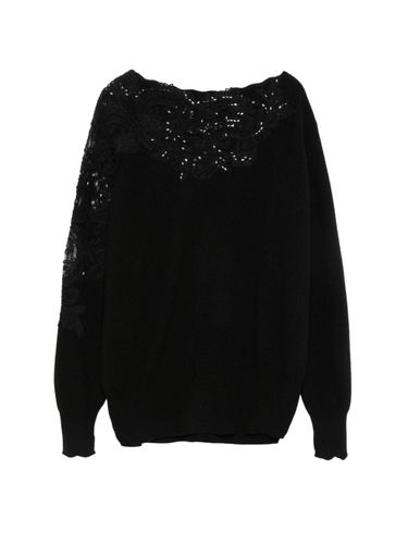 Cashmere Crewneck Sweater - Ermanno Scervino - Modalova