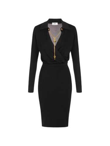 Elisabetta Franchi Midi Dress - Elisabetta Franchi - Modalova