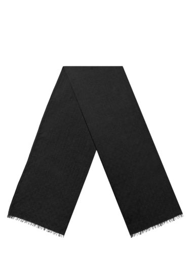 Gucci Wool And Silk Blend Scarf - Gucci - Modalova