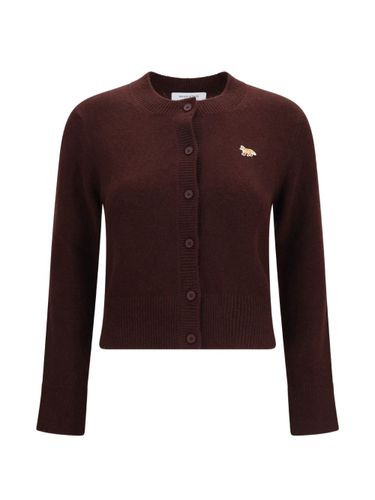 Baby Fox Wool Cardigan - MAISON KITSUNE' - Modalova