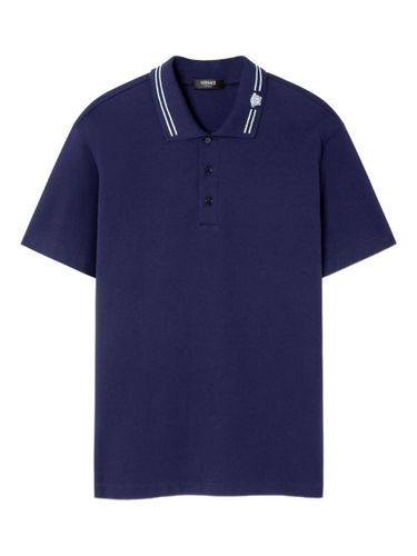Versace Cotton Polo Shirt - Versace - Modalova