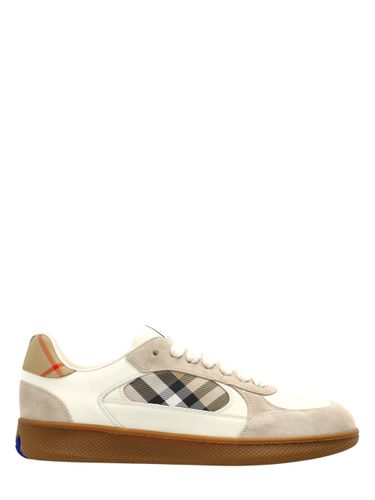 New Terrace Leather Sneakers - Burberry - Modalova