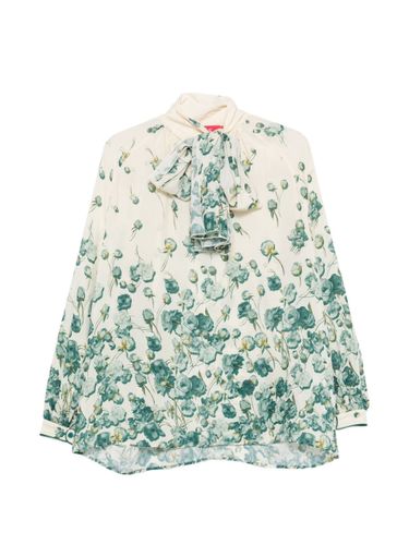 Silk Blend Printed Shirt - FOR RESTLESS SLEEPERS - Modalova