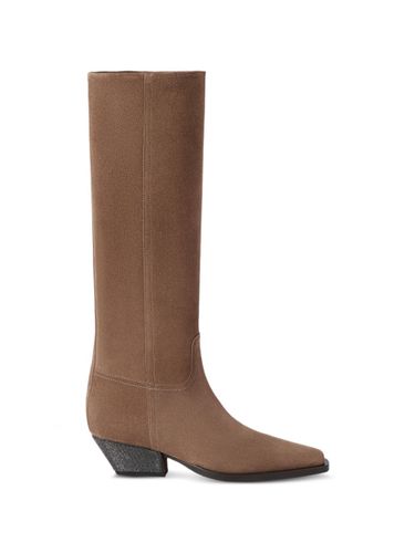 Brunello Cucinelli Leather Boots - Brunello Cucinelli - Modalova