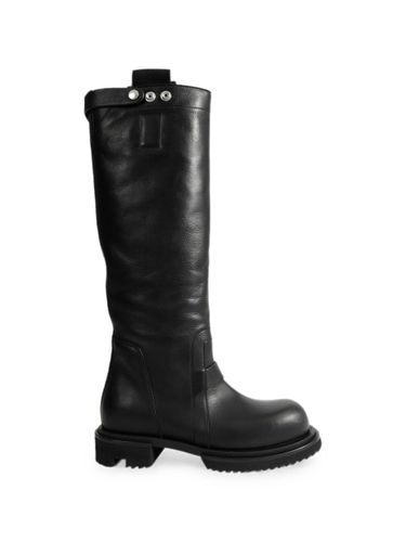 Rick Owens Leather Boots - Rick Owens - Modalova