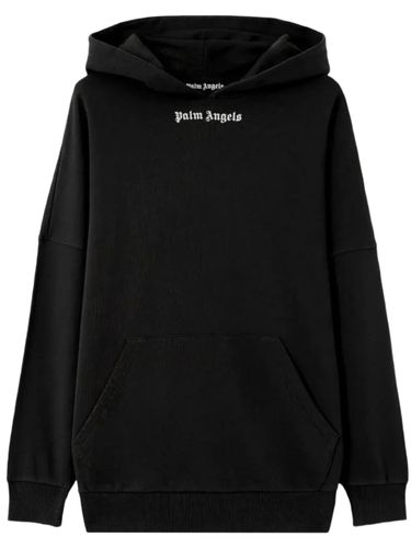Palm Angels Logo Over Hoodie - Palm Angels - Modalova