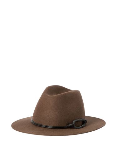 Brunello Cucinelli Felt Fedora Hat - Brunello Cucinelli - Modalova