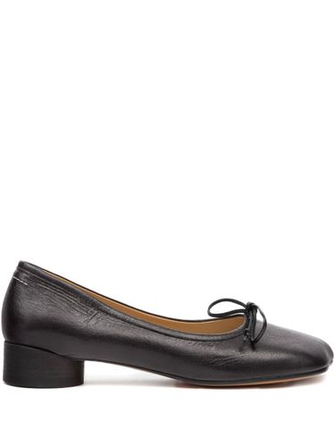 MM6 Maison Margiela Leather Ballets - MM6 Maison Margiela - Modalova