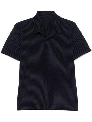 Pleated Polo Shirt - HOMME PLISSE' ISSEY MIYAKE - Modalova
