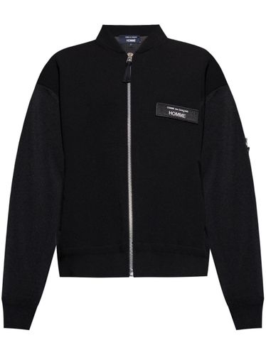 Bomber With Application - COMME DES GARÇONS HOMME - Modalova