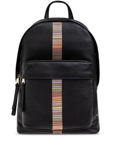 Signature Stripe Leather Backpack - Paul Smith - Modalova