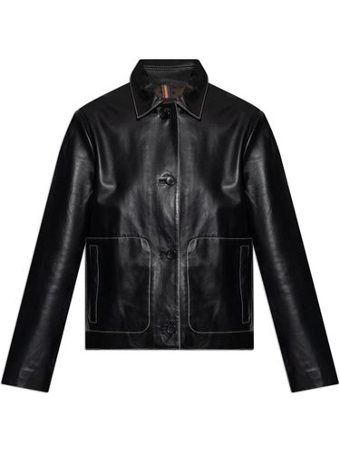 PS PAUL SMITH Leather Jacket - PS PAUL SMITH - Modalova