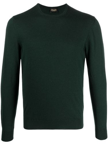 Drumohr Green Cashmere Sweater - Drumohr - Modalova