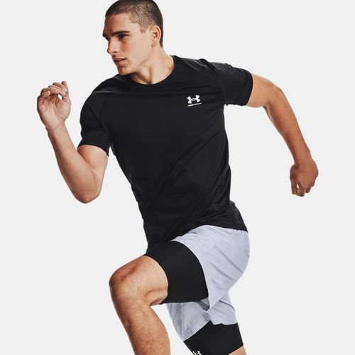 Haut ajusté à manches courtes HeatGear® / Blanc L - Under Armour - Modalova