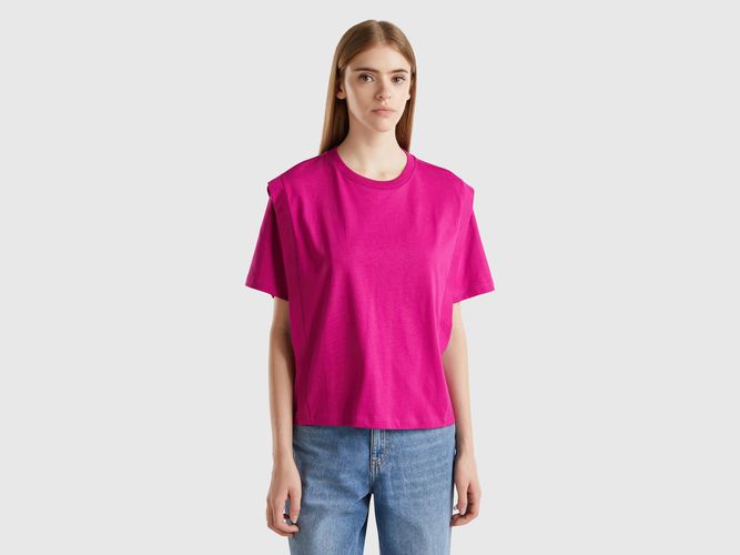 Benetton, T-shirt Regular Plissé, taille L, - United Colors of Benetton - Modalova